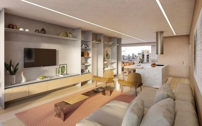 Imagem Apartamento em Construção de 94m² a 186 m² na região de Pinheiros