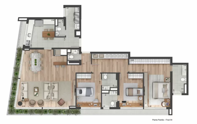 Imagem PDBPDB 2024 Apto ATMOSFERA-SKY - Apartamento à venda no bairro Praia de Belas - Porto Alegre/RS