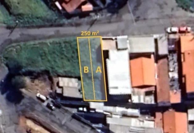 Imagem Terrenos 2 Lotes 125m² Construção Casas Venda, 250m² por R$ 130.000 - R Dirceu Ruiz de Toledo - R Cinco - Jardim Marlene Miranda - Taubaté/SP - TE0522