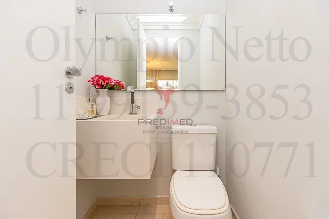 Imagem Lindo Apartamento com Terraço, 2 Vagas , lazer com piscina aquecida , em Moema