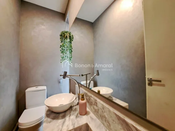 Imagem Projeto personalizado e moderno, possui uma ampla sala para 3 ambientes, lavabo, escritório, cozinh...