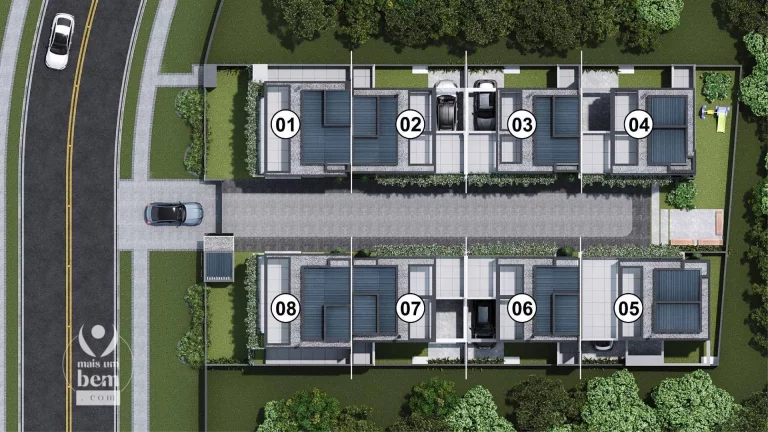 Imagem Sobrado com 176 m², 4 quartos (2 suíte) com terraço à venda por R$ 1.305.320,31 - Ecoville - Curitiba/Paraná