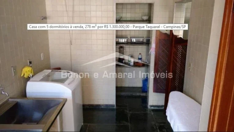 Imagem Vende Casa Bairro Taquaral, Localização Excelente, Próximo da Lagoa do taquaral, Imóvel com exce...