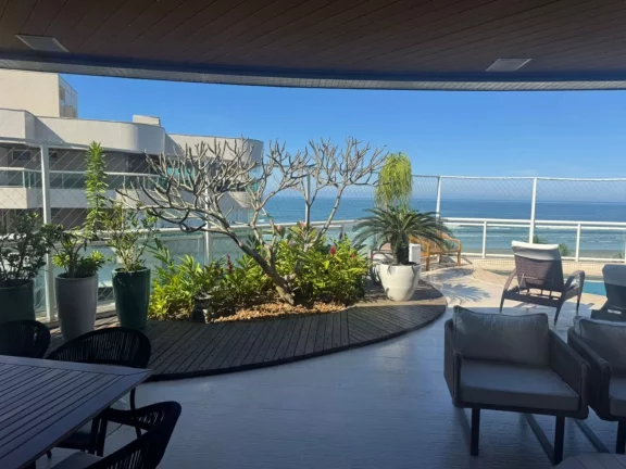 Imagem Luxuosa cobertura pé na areia à venda na Riviera de São Lourenço Módulo 07: 4 quartos, 4 suítes, 3 salas, 4 vagas de garagem, 400,03 m².