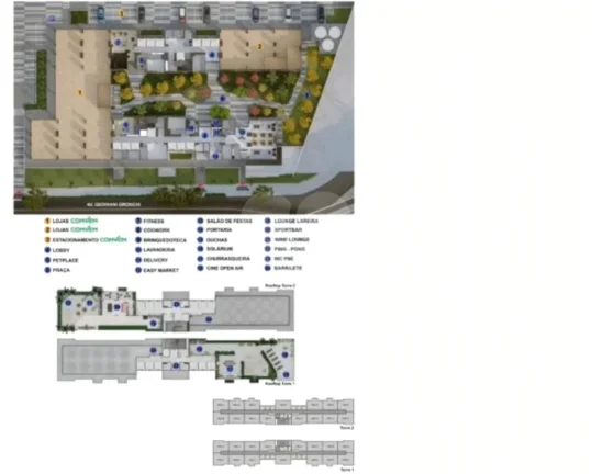 Imagem Apartamento à venda com 2 quartos no condomínio Cury Square Panamby, São Paulo - SP