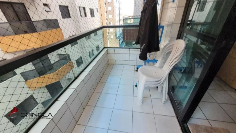 Imagem Apartamento com 1 dormitório à venda, 57 m² por R$ 285.000,00 - Ocian - Praia Grande/SP