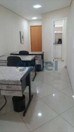 Imagem Sala Comercial Mobiliada para locação de 64m2 e 3 vagas no Rudge Ramos - São Bernardo do Campo