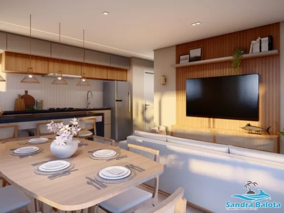 Imagem Ocean Art/ Apartamentos com 2 dormitórios no Itaguá