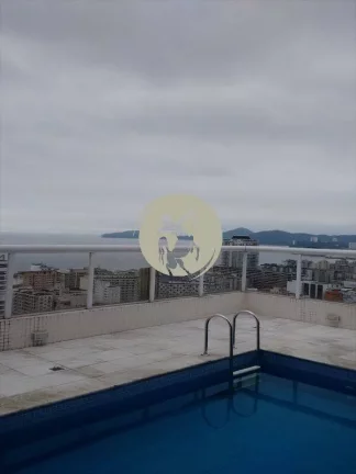Imagem COBERTURA DUPLEX NOVA COM VISTA PARA O MAR COBERTURA DUPLEX NO BAIRRO DO GONZAGA EM SANTOS COM VISTA...