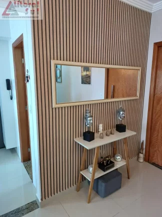 Imagem Imperdível apartamento de 2 quartos e 2 suítes no bairro Tupi em Praia Grande-SP, com 90,30m² e vaga de garagem!