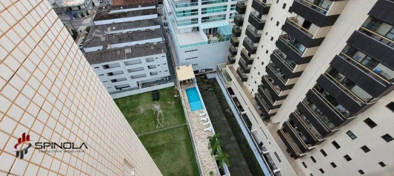 Imagem Apartamento com 2 dormitórios à venda, 79 m² por R$ 460.000,00 - Vila Caiçara - Praia Grande/SP