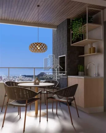 Imagem Apartamento para Venda em Praia Grande, Canto do Forte, 2 dormitórios, 2 suítes, 1 banheiro, 1 vaga