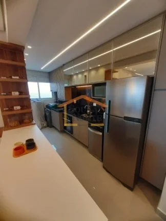 Imagem Apartamento novo com 76m², 3 dormitórios, banheiro, sala dois ambientes, cozinha, area de serviço...