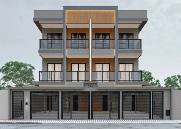 Imagem CASA COM 114.69 m² - CAIÇARA - PRAIA GRANDE SP