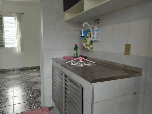 Imagem Kitnet com 1 dormitório à venda, 23 m² por R$ 170.000,00 - Canto do Forte - Praia Grande/SP