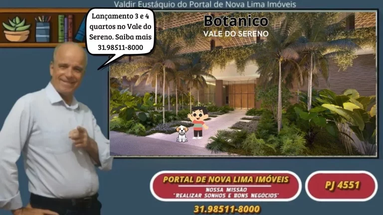 Cobertura a venda com 4 quartos suítes no Vale do Sereno, 324 m² Prédio com área de lazer, excelente localização