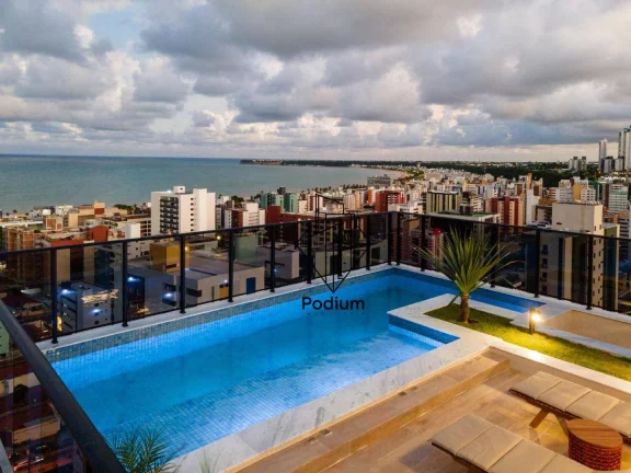 Imagem Apartamento com projetados e varanda/sacada e área de lazer completa em Tambaú - AP2835.