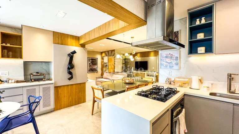 Imagem Apartamento Mobiliado e Decorado com 3 quartos e 2 vagas | 92 m² - R$1.850.000, | Alphaville - 18 do Forte