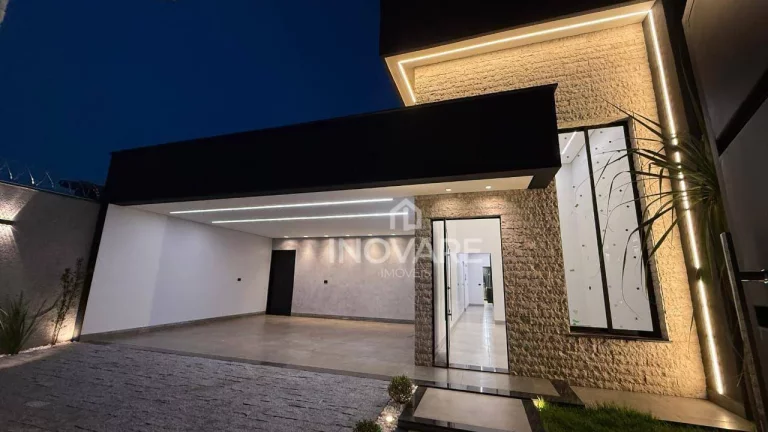 Imagem Casa com 3 dormitórios à venda, 223 m² por R$ 980.000,00 - Alto do Trindade - Itumbiara/GO
