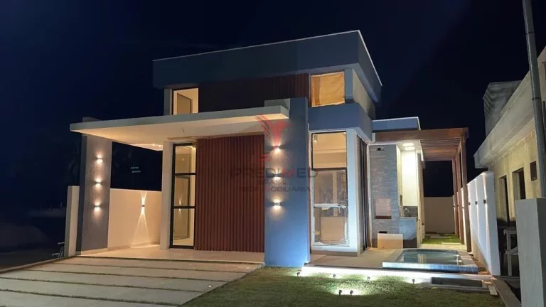 Imagem Casa pronta para morar com piscina,.churrasqueira no Condomínio Sunville! Em João Pessoa
