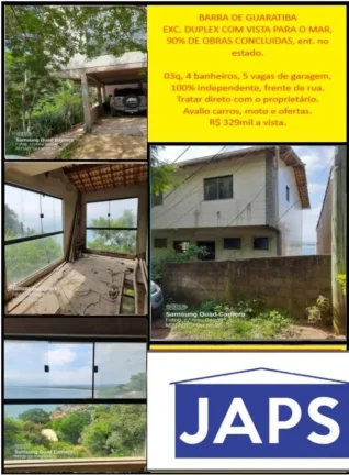 Imagem Casa para Venda em Rio de Janeiro, Barra De Guaratiba, 4 dormitórios, 1 suíte, 5 banheiros, 4 vagas