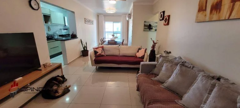 Imagem Apartamento com 2 dormitórios à venda, 100 m² por R$ 830.000,00 - Caiçara - Praia Grande/SP