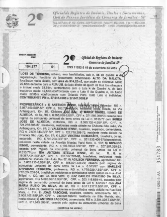 Imagem MARAVILHOSO TERRENO PLANO - Vista para a Serra do Japi