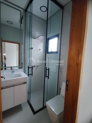 Imagem Casa tÃ©rrea em condomÃ­nio em PaulÃ­nia, com 140mÂ² de construÃ§Ã£o.
SÃ£o 3 dormitÃ³rios, todos suÃ...