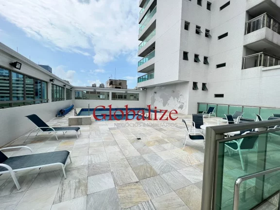 Imagem Apartamento 4 dormitórios, área de lazer completa, no bairro da Ponta da Praia em Santos
