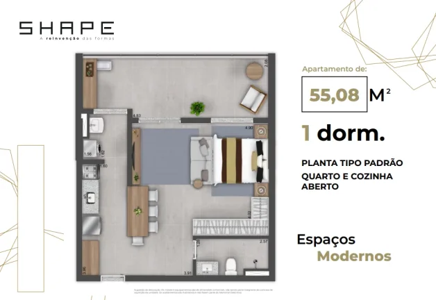 Imagem SHAPE Aptos. de 46 a 79m² ALPHAVILLE