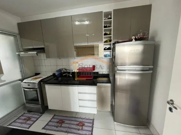 Imagem Apartamento 3 dormitórios, sendo 1 suite, sala 2 ambientes, varanda, sol da manhã, cozinha planeja...