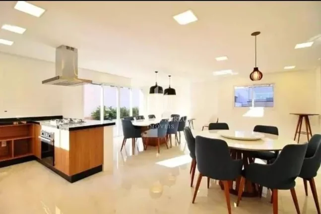 Imagem Vende Apartamento Novo, 65,6m², 2 Dormitórios, 1 Suíte, Lazer Completo, Terraço Gourmet, No Bairro Campestre, Santo André-SP