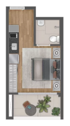 Imagem APARTAMENTO RESIDENCIAL em São Paulo - SP, Pinheiros