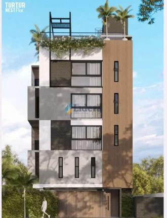 Imagem Apto Flat à venda - 1 quarto - 1 suíte - 29.98m² - Intermares, em Cabedelo-PB