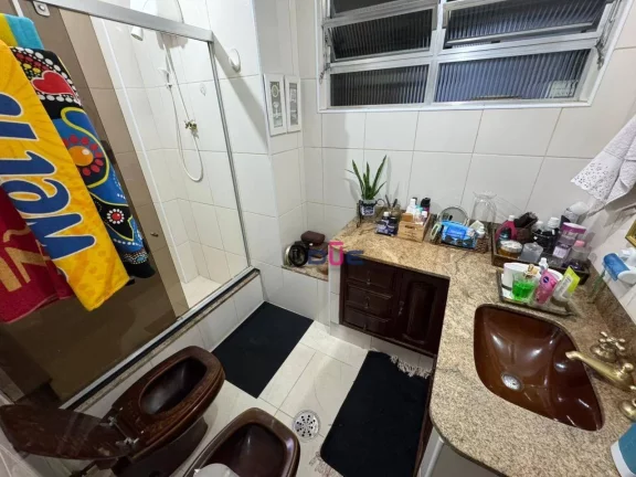 Imagem Apartamento com 3 dormitórios mais dependência completa de empregada à venda, 141 m² por R$ 690.000 - Boqueirão - Santos/SP