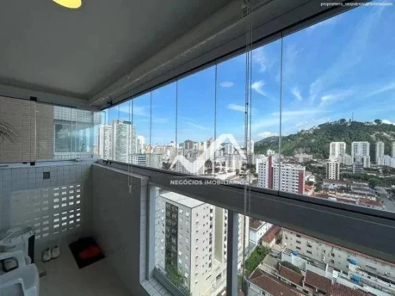 Imagem Apartamento à venda, 45 m² por R$ 680.000,00 - Campo Grande - Santos/SP