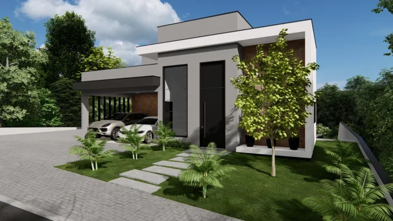 Imagem Casa Moderna a Venda em Condomínio Exclusivo