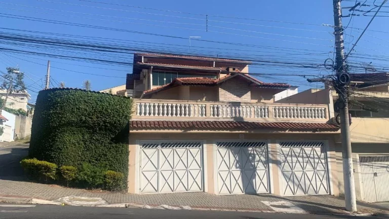 Imagem Sobrado com 3 dormitórios, 310 m² - venda por R$ 1.400.000,00 ou aluguel por R$ 6.350,00/mês - Vila Áurea - Poá/SP