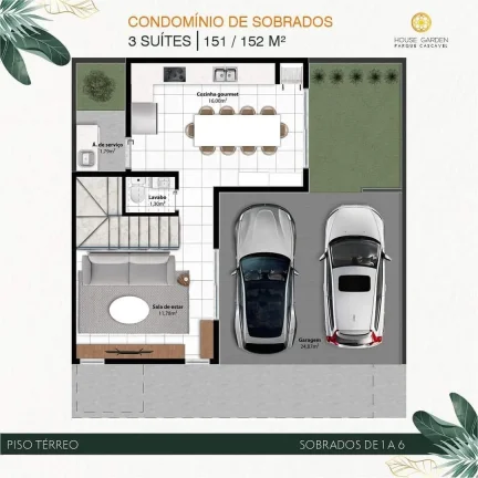 Imagem House Garden Parque Cascavel 3 Suites Ultmas 3 Unidades