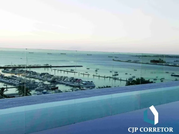 Imagem CLOC MARINE RESIDENCE, apartamento de quarto e sala com vista mar deslumbrante