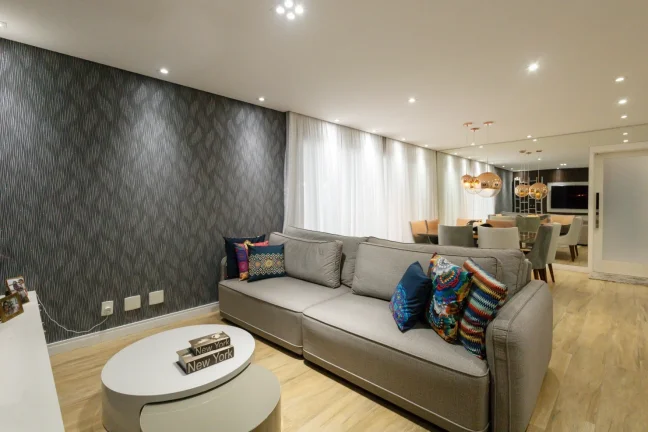 Imagem Apartamento 170M², 3Q, 3 Suítes, 4 Banheiros, 3 Vagas, 1 Lavabo, Closet, Varanda Gourmet, Academia, Piscina, Salão de Festas e Jogos, Sauna, Quadra.
