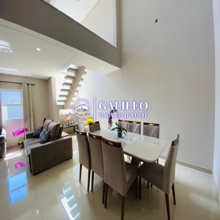 Imagem VENDA SOBRADO NO JUNDIAI MIRIM - Com 210m² - 03 dorms - 03 banheiros - Área de churrasqueira - 04 vagas de garagem - Fino acabamento.