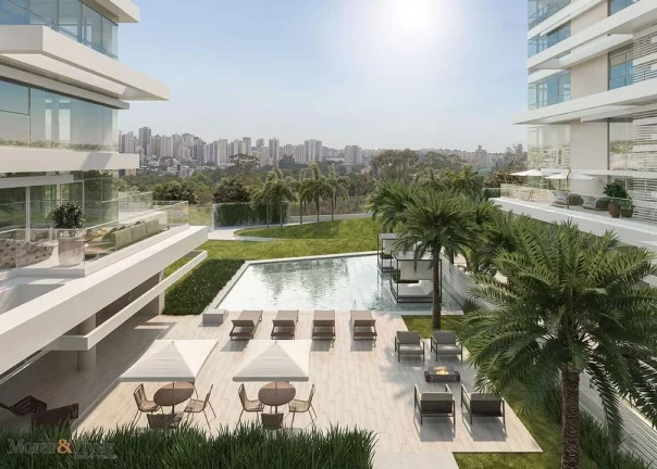 Imagem Apartamento Garden para Venda em Curitiba, Cabral, 3 dormitórios, 4 suítes, 5 banheiros, 3 vagas