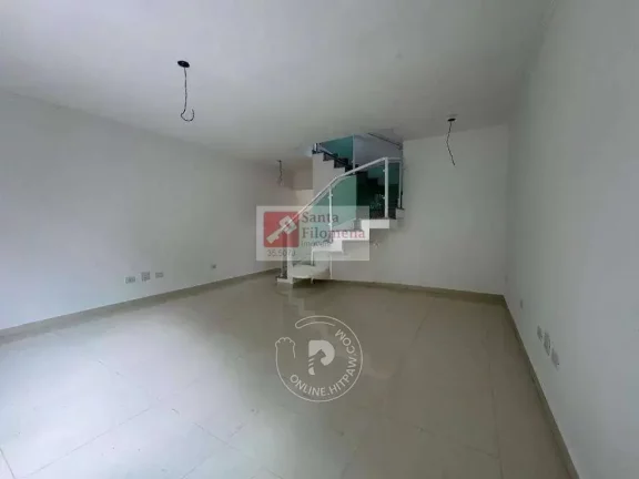 Imagem Sobrado para Venda em Santo André, Vila Alzira, 3 dormitórios, 3 suítes, 3 banheiros, 4 vagas
