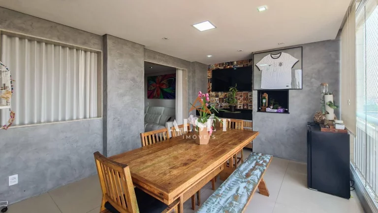 Imagem Apartamento de porteira fechada com 3 dormitórios e varanda gourmet na Vila Regente Feijó