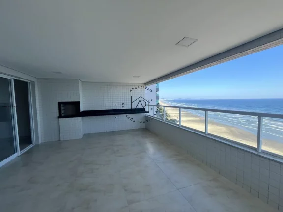 Imagem Apartamento Frente Mar para Venda em Praia Grande, Caiçara, 3 dormitórios, 3 suítes, 4 banheiros, 2 vagas