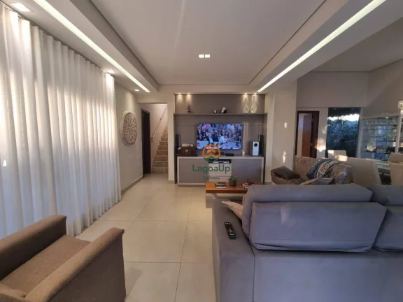 Imagem Casa com 4 dormitórios à venda, 290 m² por R$ 2.690.000,00 - Condomínio Vivendas - Lagoa Santa/MG