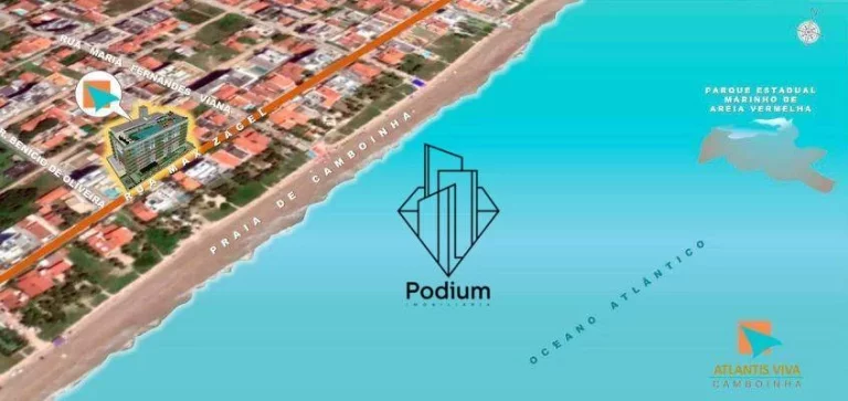 Imagem Vendo apartamentos com excelente localização a 80m da praia de Camboinha - AP2827.