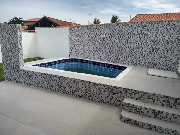 Imagem Casa com 3 dorms, Jardim das Palmeiras, Itanhaém - R$ 480 mil, Cod: 1825