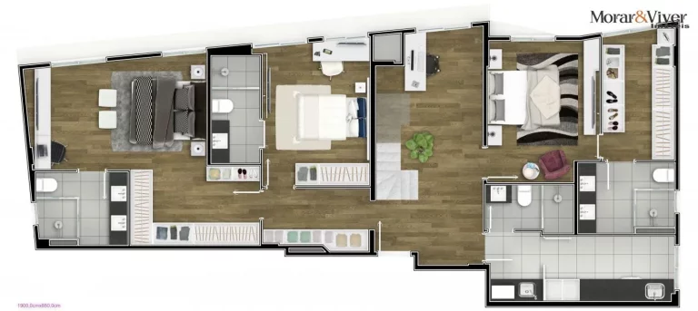 Imagem Apartamento para Venda em Curitiba, Alto da Glória, 2 dormitórios, 1 suíte, 2 banheiros, 1 vaga